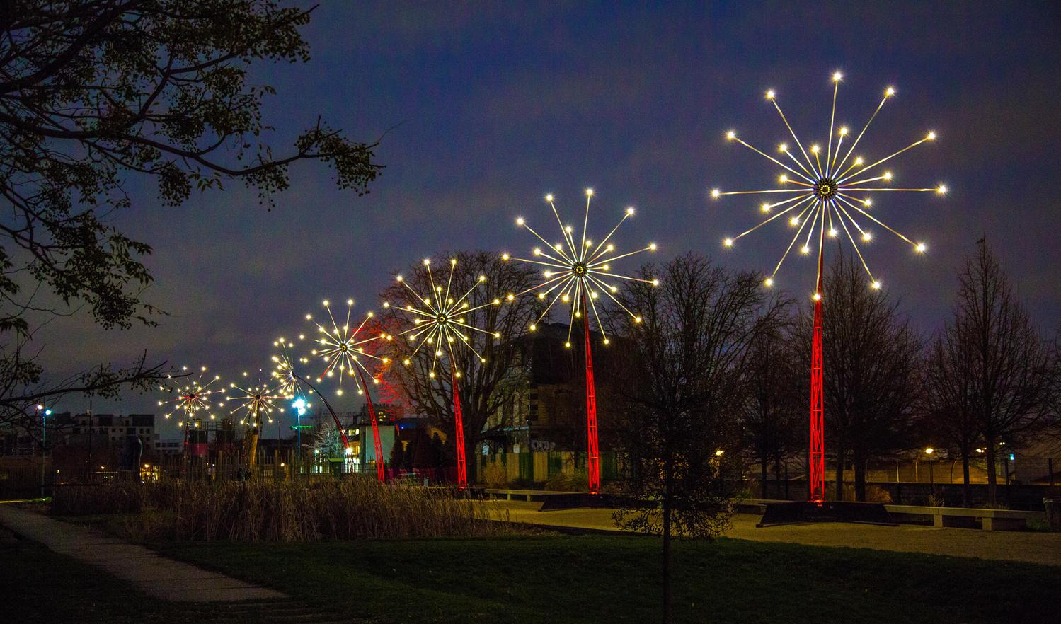 Le parc des Impressionnistes fête ses 10 ans avec des pissenlits géants